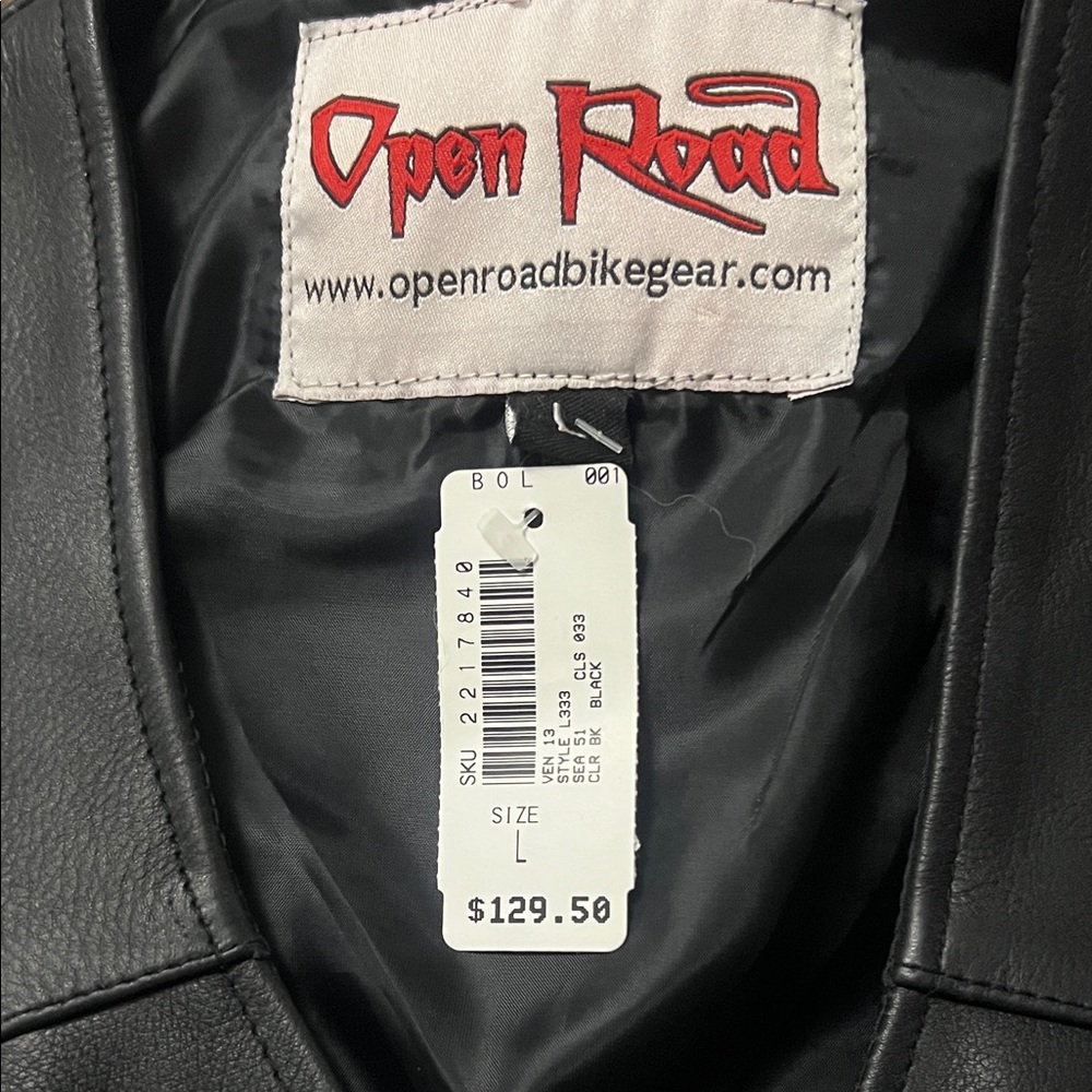 Open Road Brands Black Vest